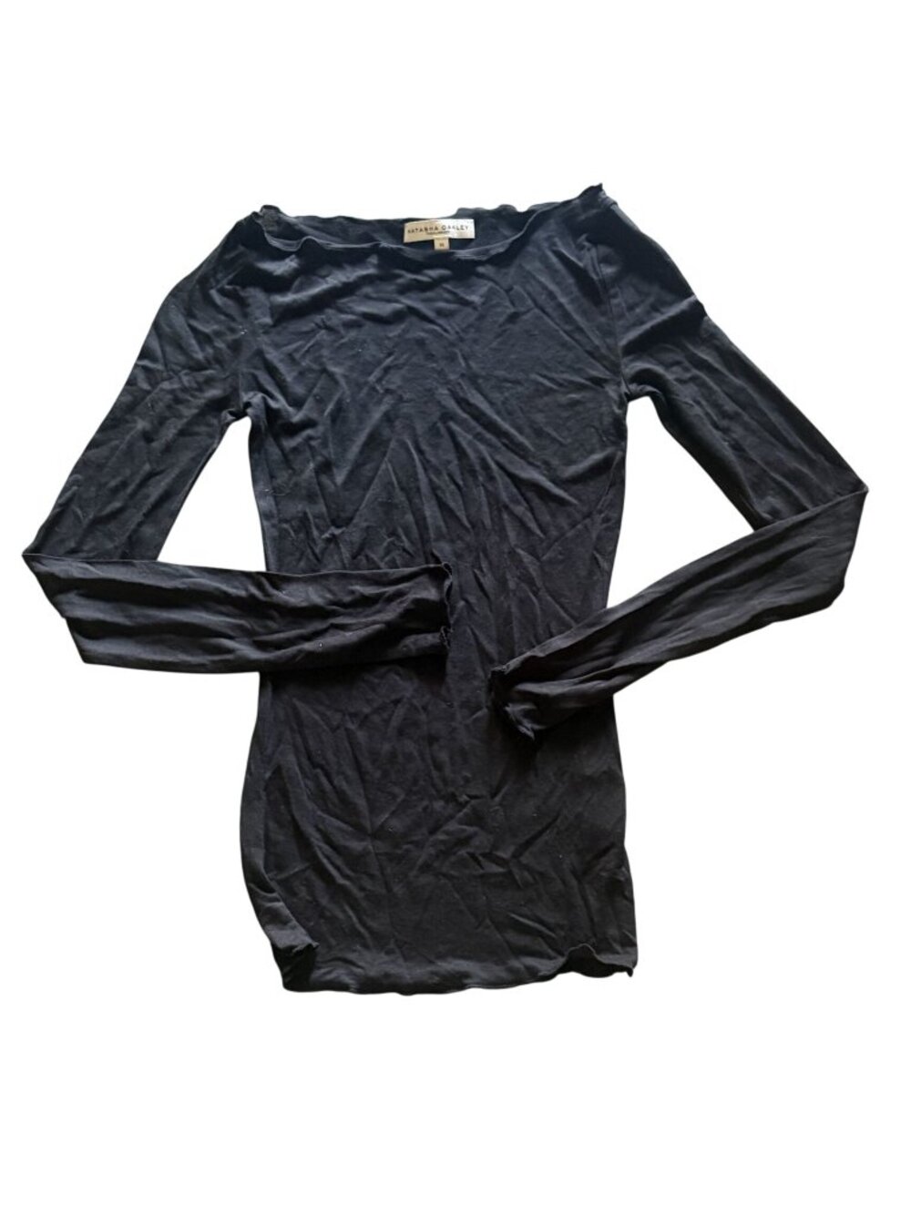 Natasha Oakley for Glassons Long Sleeve Top in Black